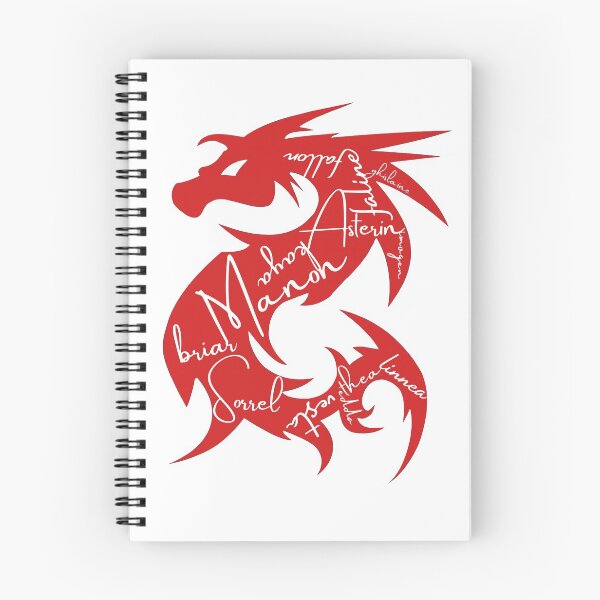 Item preview, The Thirteen Signed Wyvern in Crochan Red designed and sold by Mavy-liz.