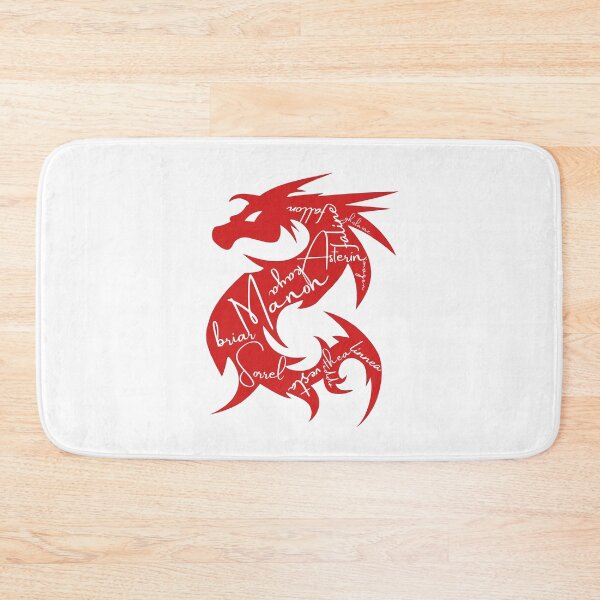 Item preview, The Thirteen Signed Wyvern in Crochan Red designed and sold by Mavy-liz.