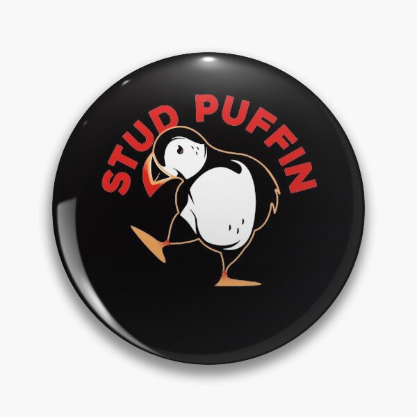 Item preview, Stud Puffin designed and sold by A Little Bit of  Everything.