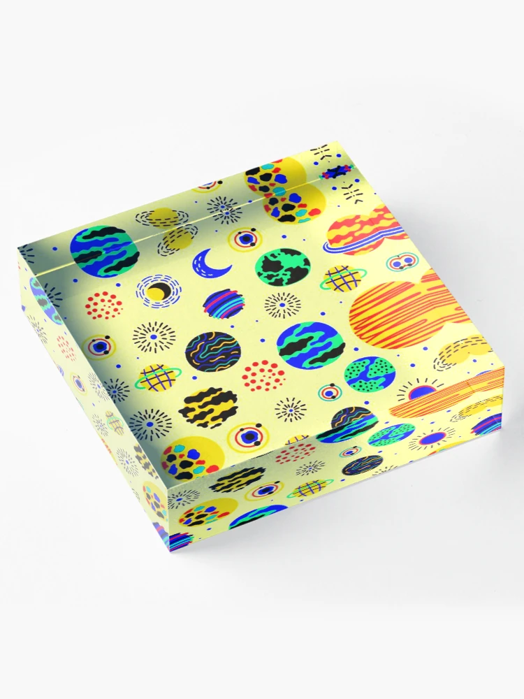 Thumbnail 4 von 5, Acrylblock, IconPatterns24 designt und verkauft von IconPatterns.