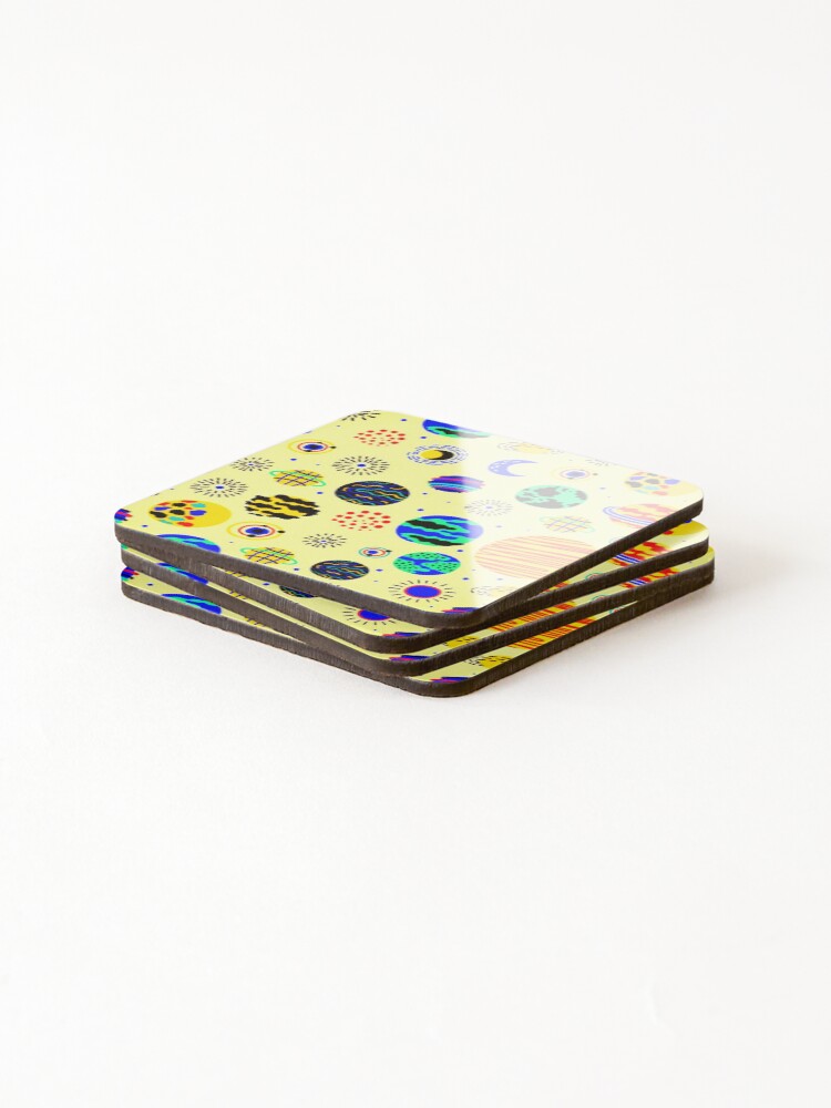 Thumbnail 4 of 5, Coasters (Set of 4), IconPatterns24 designed and sold by IconPatterns.