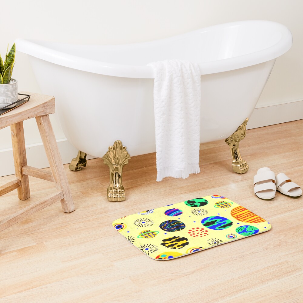 Item preview, Bath Mat designed and sold by IconPatterns.