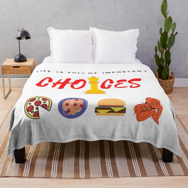 Item preview, Life is full of Important Choices Chess Food Edition designed and sold by eucagarland.