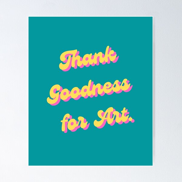 Item preview, Gracias a Dios por el arte. designed and sold by LenoraAdora.