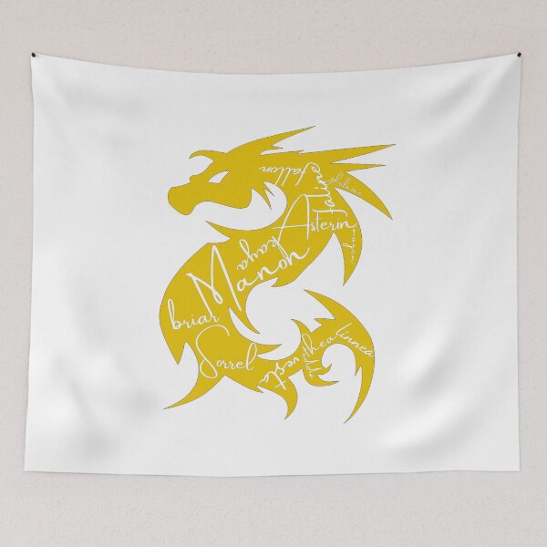 Item preview, The Thirteen Signed Wyvern in Yellowlegs designed and sold by Mavy-liz.