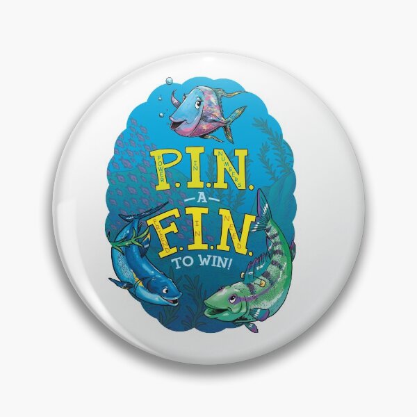Item preview, Las aventuras de Finley y Cisco PIN UNA FIN PARA GANAR con los personajes Finley, Cisco y Camie designed and sold by EmOceanApparel.