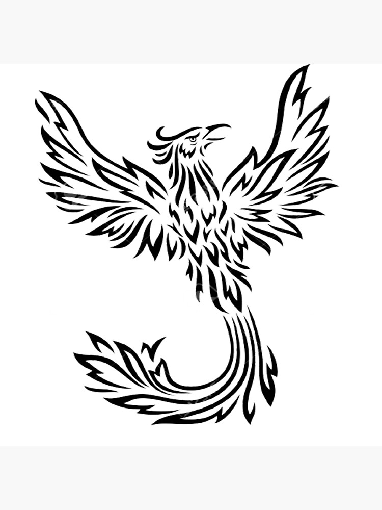 Phoenix Tattoo coloring page - Download, Print or Color Online for Free