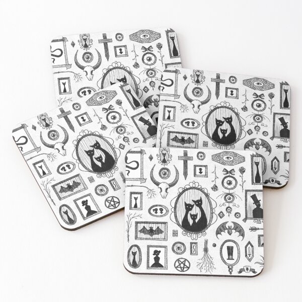 Item preview, Goth Gallery Wall Pattern designed and sold by Crooked & Beautiful .