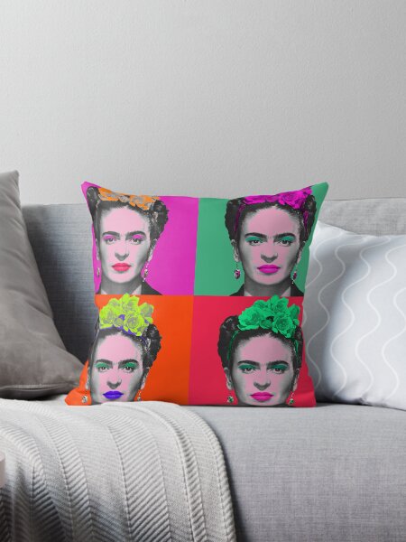 Artikel-Vorschau von Frida Khalo "Pop" -Porträt wie in Andy Warhol Farbe! 3 - farbenfrohe - digitale Farbe von Iona Art Digital, designt und verkauft von IonaArtDigital.