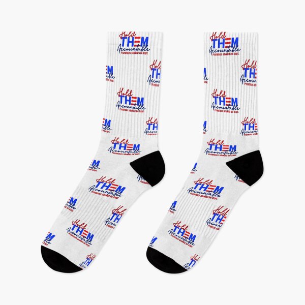 Item preview, Hold Them Accountable Promises Should Be Kept 2021 Inauguration Design on White designed and sold by Sheila Pressley.
