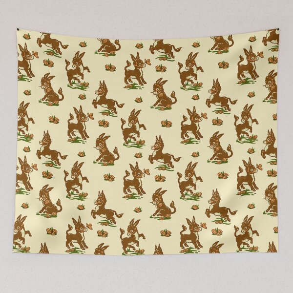 Item preview, Retro Donkeys Brown designed and sold by Marianne Martin.