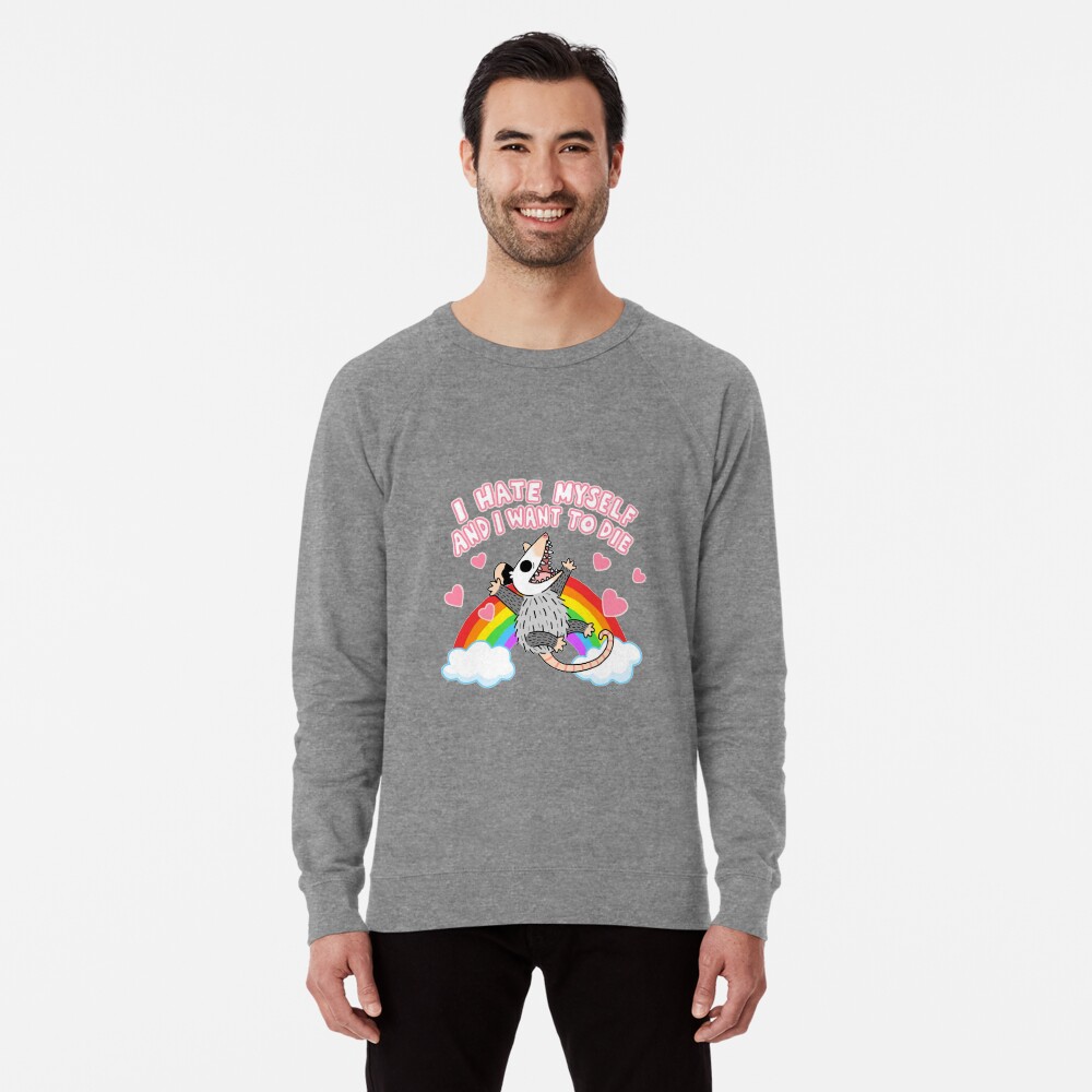 Item preview, Lightweight Sweatshirt designed and sold by possum-mood.
