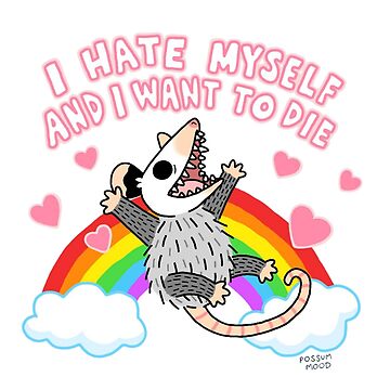 Artwork thumbnail, I Hate Myself by possum-mood