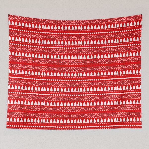 Item preview, Impresión de Navidad Fairisle designed and sold by DeliriumDoodles.