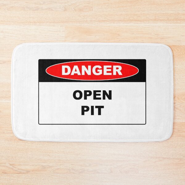 Item preview, Danger Open Pit designed and sold by Burritoless.