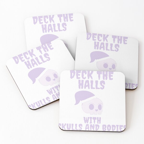Item preview, deck the halls with skulls and bodies designed and sold by JocelynCrafts.