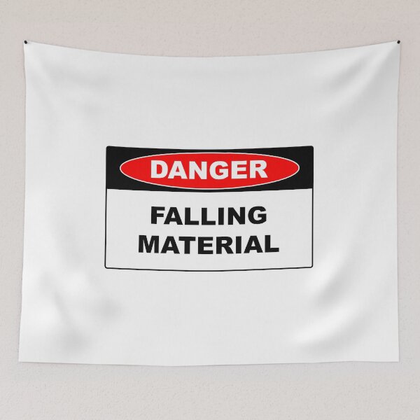 Item preview, Danger Falling Material designed and sold by Burritoless.