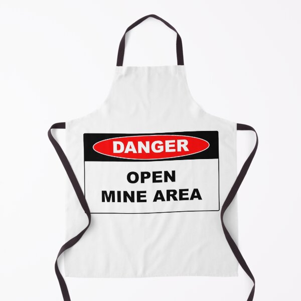 Item preview, Danger Open Mine Area designed and sold by Burritoless.