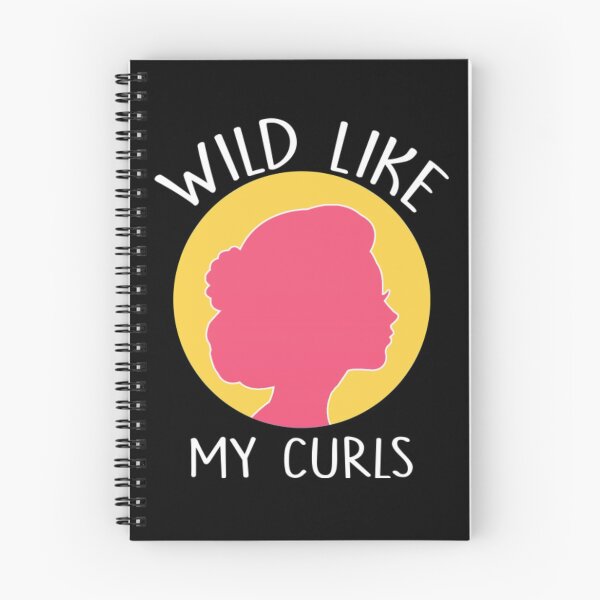 Item preview, Wild Like My Curls Curly Haired Girls Gift Feminist designed and sold by SickelsDelong.