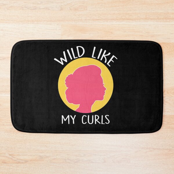 Item preview, Wild Like My Curls Curly Haired Girls Gift Feminist designed and sold by SickelsDelong.