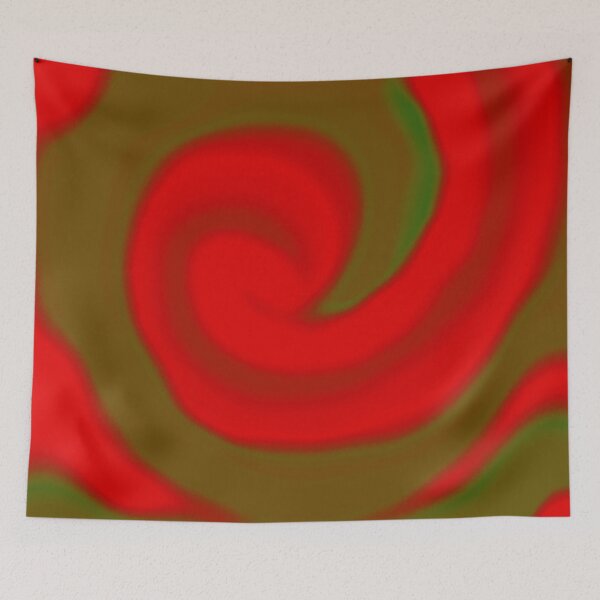 Item preview, Green, Red, Twirl Swirl designed and sold by shaang.