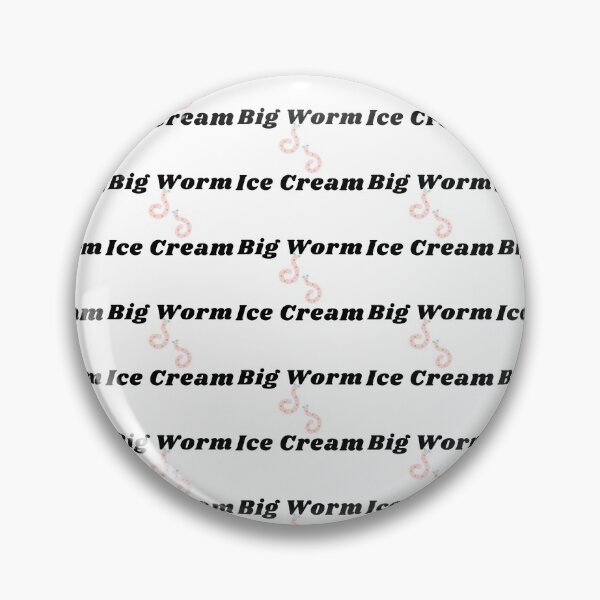 Item preview, Big Worm Ice Cream designed and sold by WorldPrintTees.