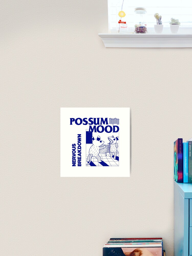 Thumbnail 2 of 3, Art Print, Nervous Breakdown designed and sold by possum-mood.