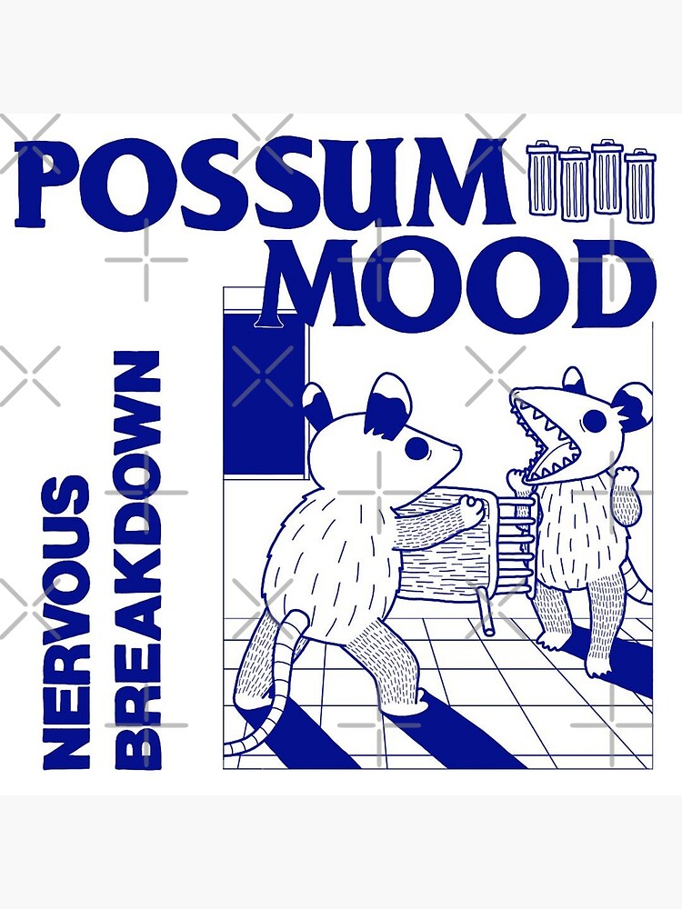 Thumbnail 3 of 3, Art Print, Nervous Breakdown designed and sold by possum-mood.