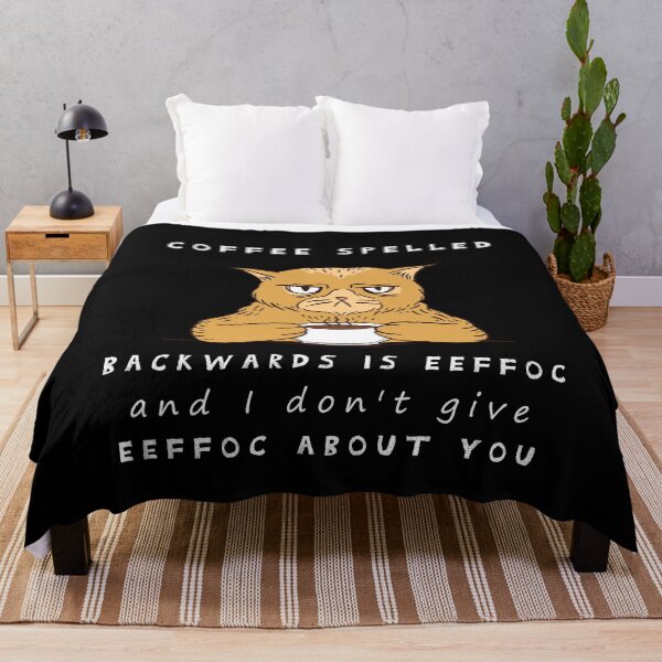 Item preview, Coffee Spelled Backwards Is EEFFOC and I Don't Give EEFFOC  designed and sold by . JustBeUnique ..