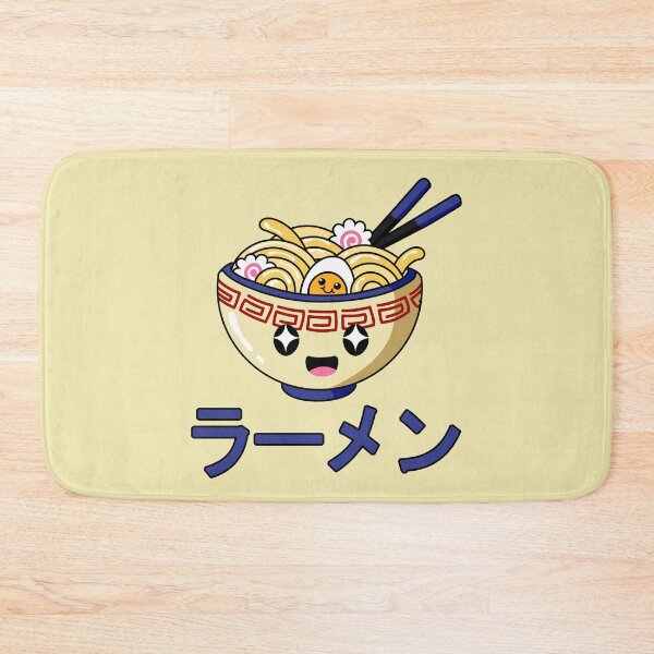 Item preview, Kawaii Bowl of Cute Ramen Blue designed and sold by Nossikko.