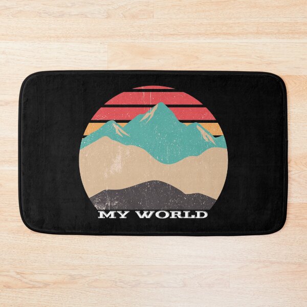 Item preview, Retro style vintage sunset my world designed and sold by CrazyHowCool.