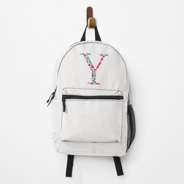 Item preview, Pink Floral Upsilon // Letter Y designed and sold by artbysydsyd.