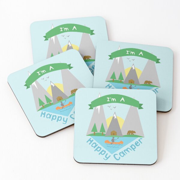 Item preview, Happy Camper designed and sold by LouiseFranksArt.