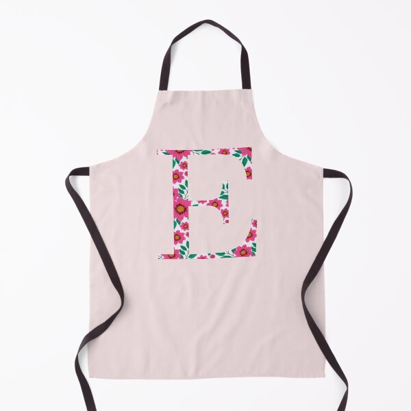 Item preview, Pink Floral Epsilon // Letter E designed and sold by artbysydsyd.