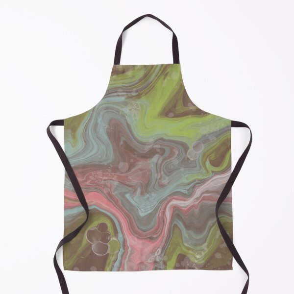 Item preview, Blooming, digital fluid pour with cells designed and sold by MayGreenAbgrall.