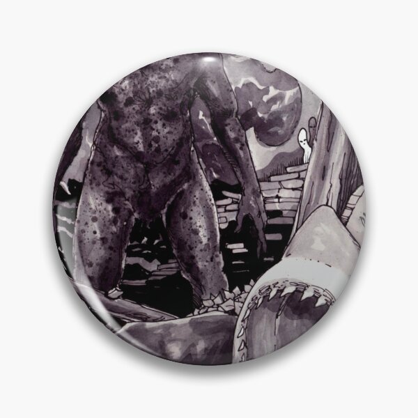 Item preview, Sasquatch vs Great White Shark designed and sold by Sean Simmans.
