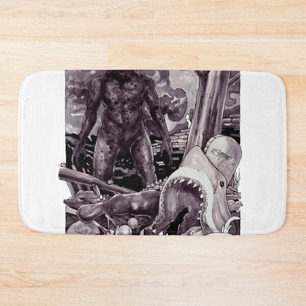 Item preview, Sasquatch vs Great White Shark designed and sold by Sean Simmans.