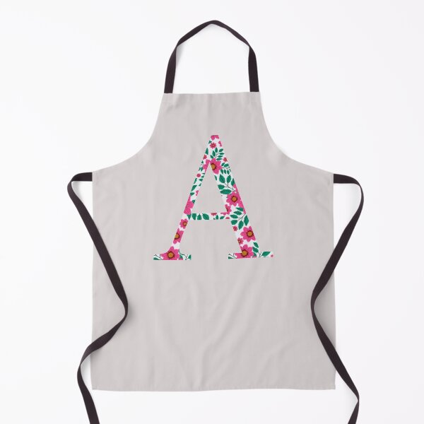 Item preview, Pink Floral Alpha // Letter A designed and sold by artbysydsyd.