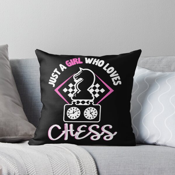 Item preview, Just a girt who loves chess designed and sold by 1M4NE.