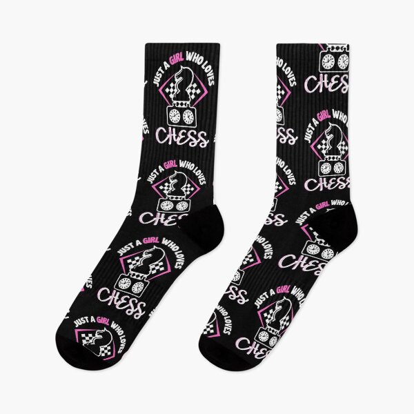 Item preview, Just a girt who loves chess designed and sold by 1M4NE.