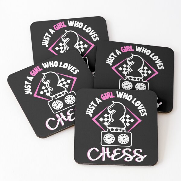 Item preview, Just a girt who loves chess designed and sold by 1M4NE.