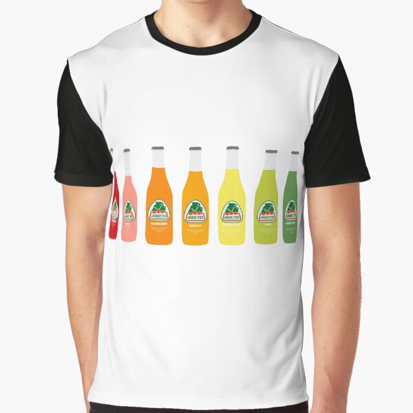 Jarritos Bottles Digital Art Graphic T-Shirt