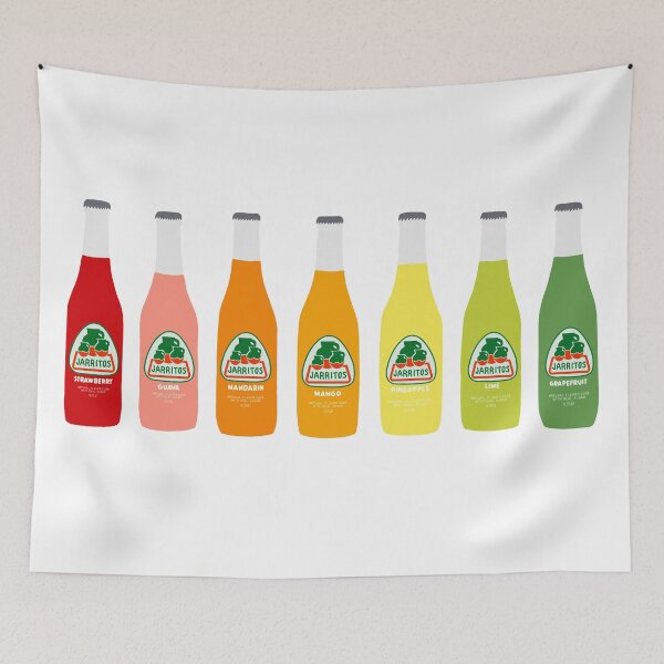 Item preview, Jarritos Bottles Digital Art designed and sold by Mo Granzow.