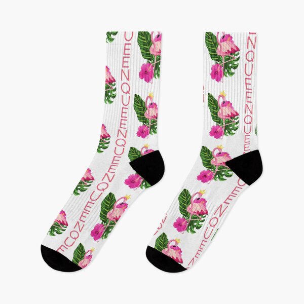 Item preview, QUEEN | FLAMINGO WITH CROWN designed and sold by LiveAndGlow.