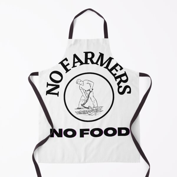 Item preview, No Farmers, No Food For Us designed and sold by doodle3Dandy.