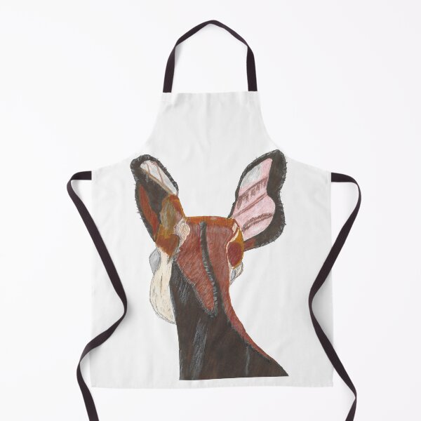 Item preview, Okapi Anterior Head View African Giraffe designed and sold by AliCatOriginals.