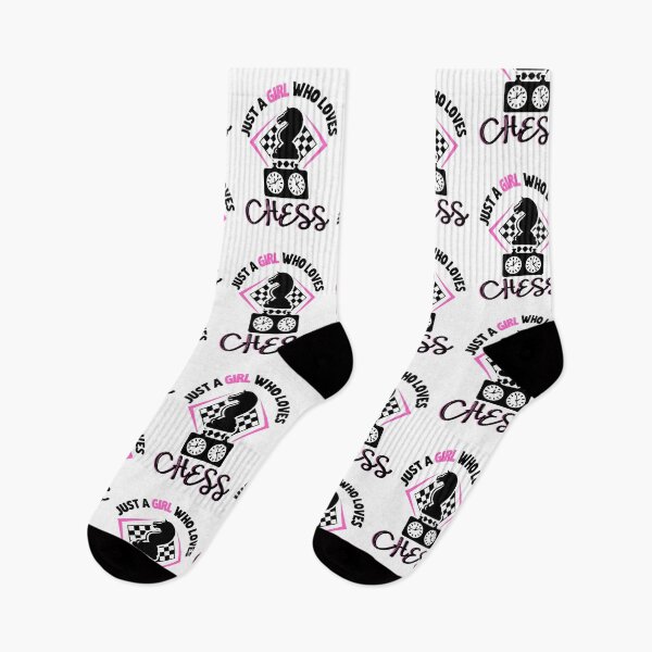 Item preview, Just a girt who loves chess designed and sold by 1M4NE.