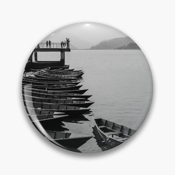 Item preview, Rowboats on Phewa Lake designed and sold by Valerie Rosen Photography.