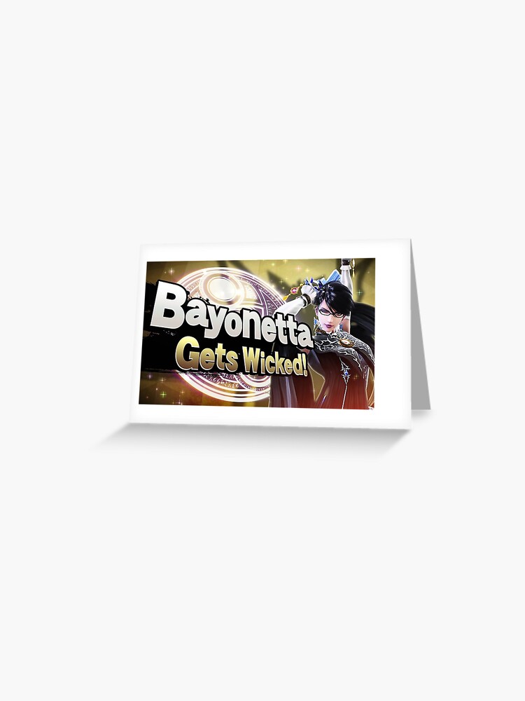 Bayonetta 2 Greeting Card for Sale by riicemochii