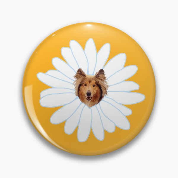 Item preview, Collie Flower Daisy Dog  designed and sold by Deborah Camp.
